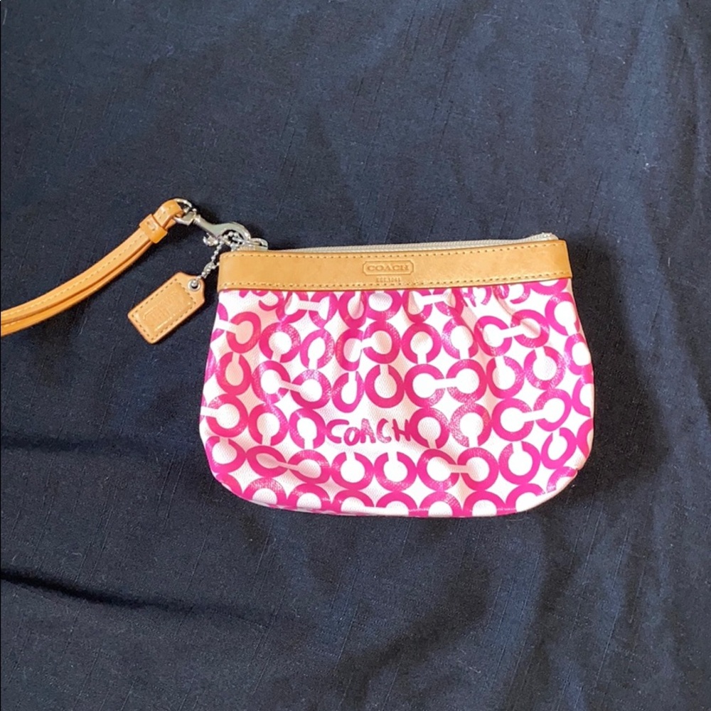 Authentic Coach Wristlet